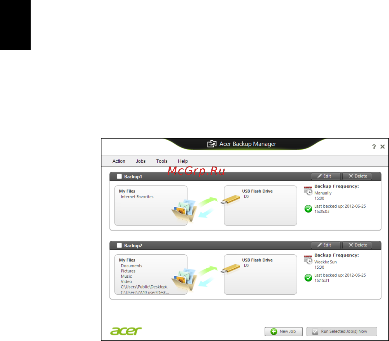 Acer TRAVELMATE P453-MG Инструкция по эксплуатации онлайн [1440/2742] 97781