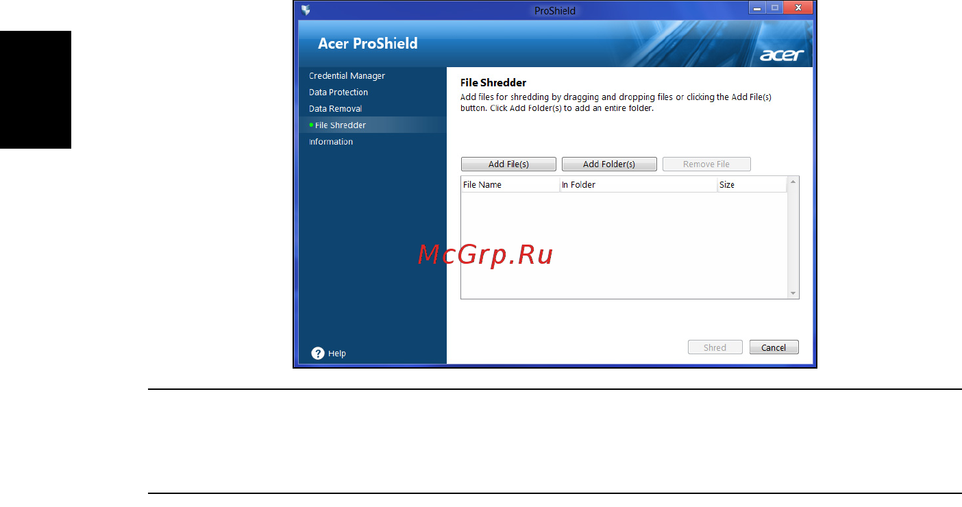 Acer TRAVELMATE P453-MG [1876/2742] Andmete eemaldamine