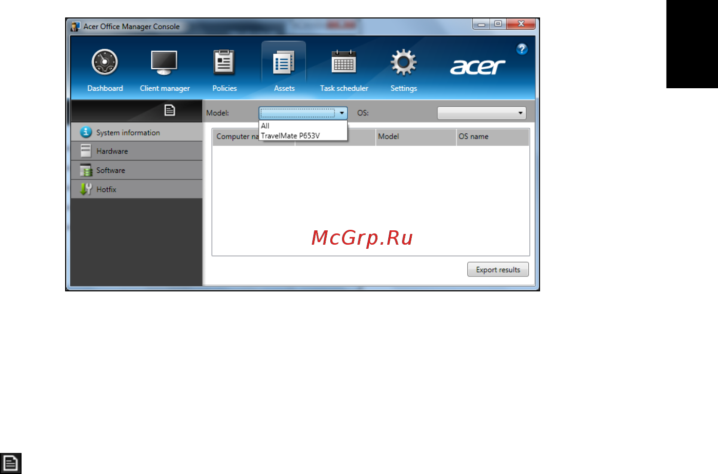 Acer TRAVELMATE P453-MG [221/2742] Assets