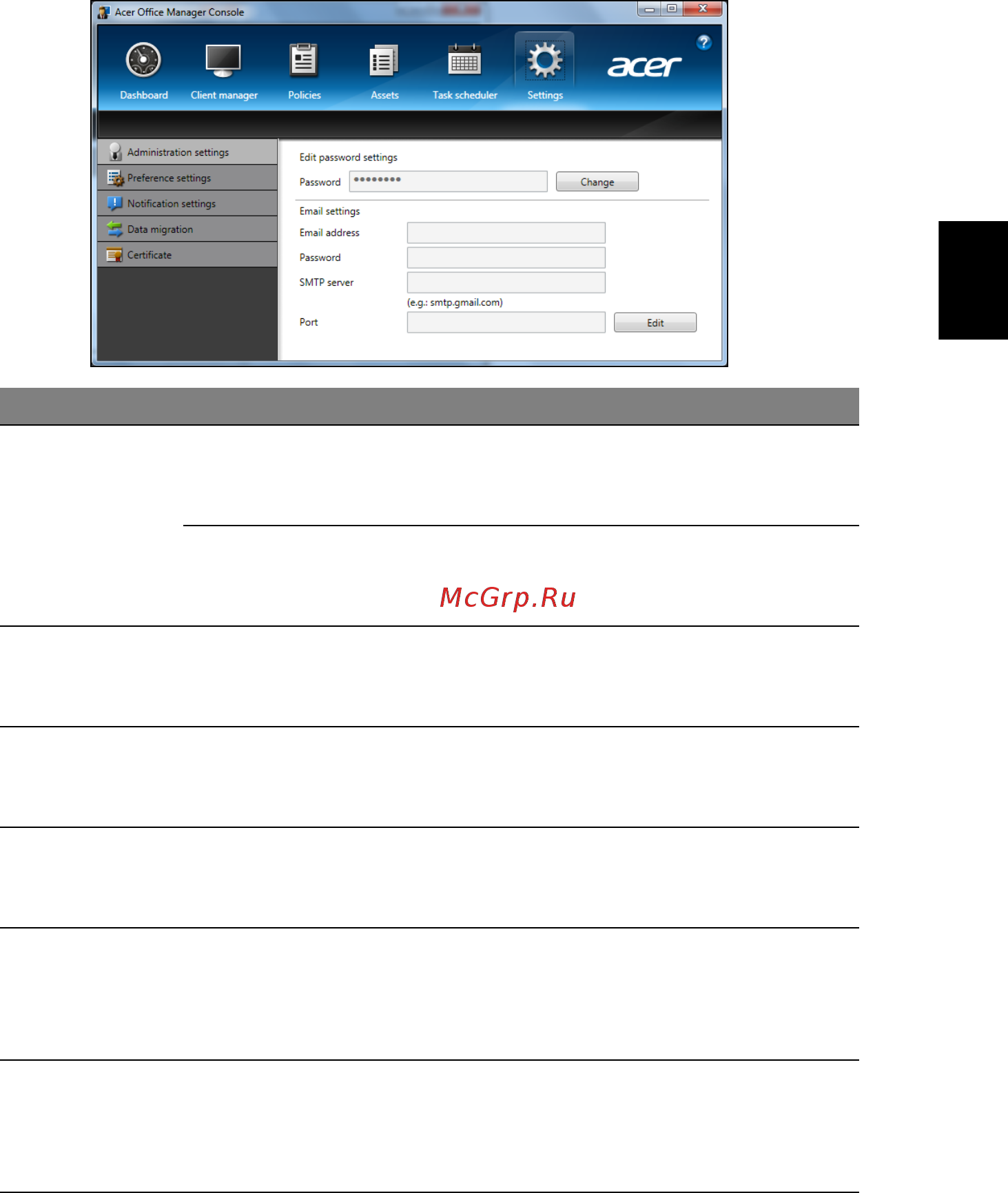 Acer TRAVELMATE P453-MG [413/2742] Configuración