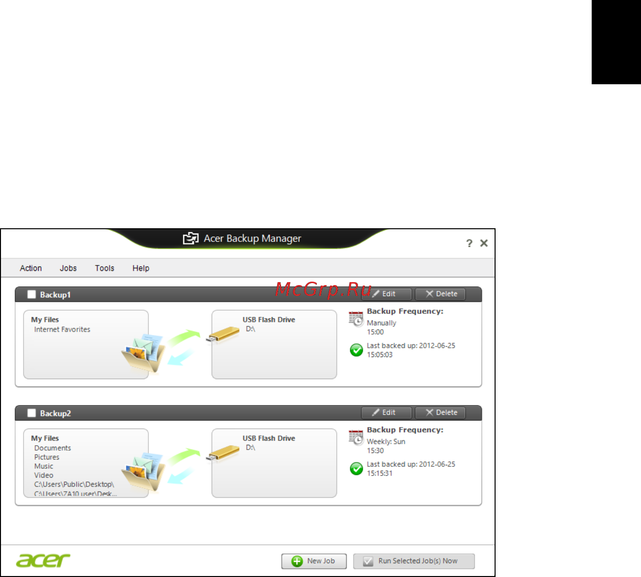 Acer TRAVELMATE P453-MG Инструкция по эксплуатации онлайн [973/2742] 97781