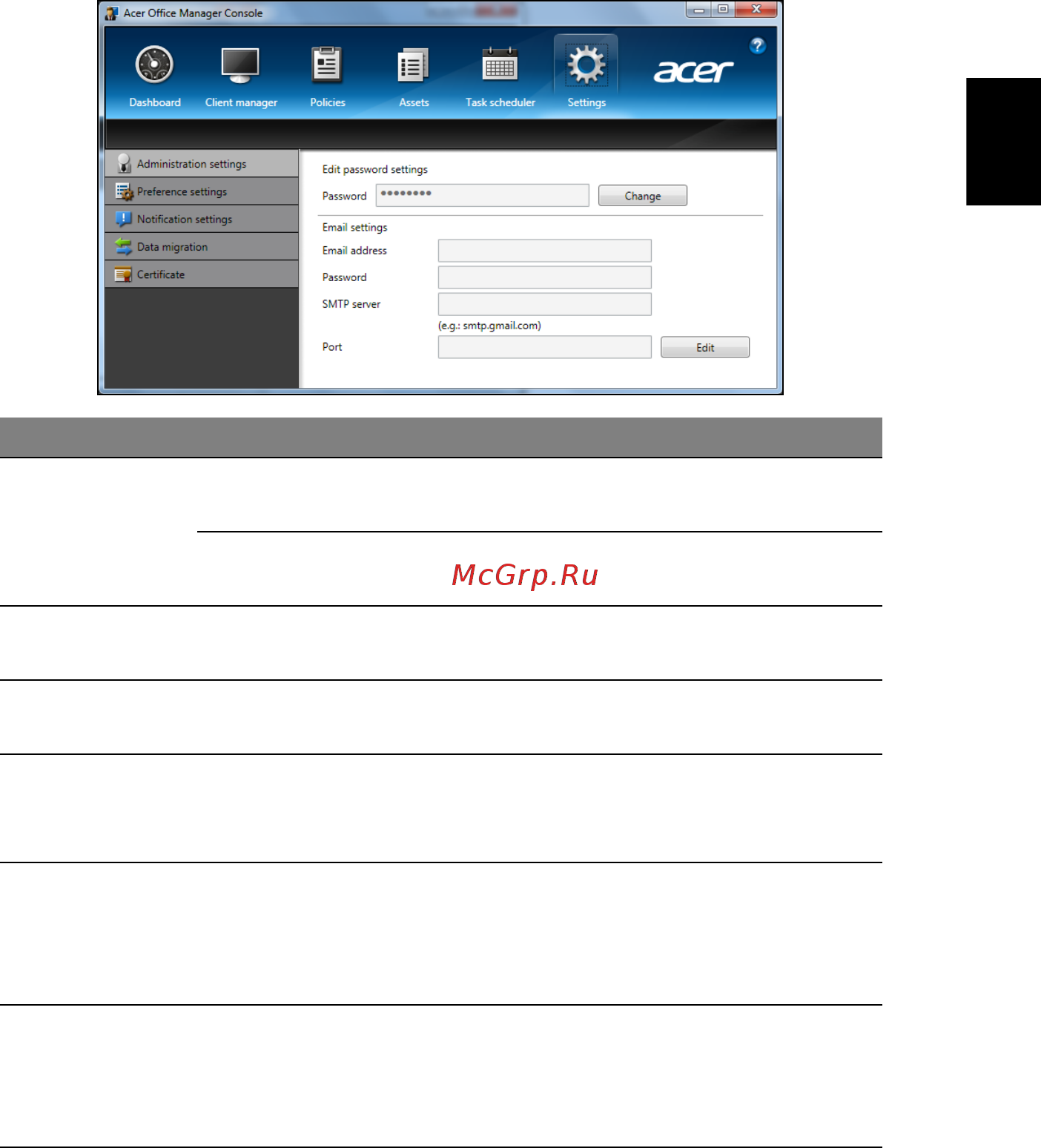 Acer TRAVELMATE P253-MG [1879/2736] Seaded