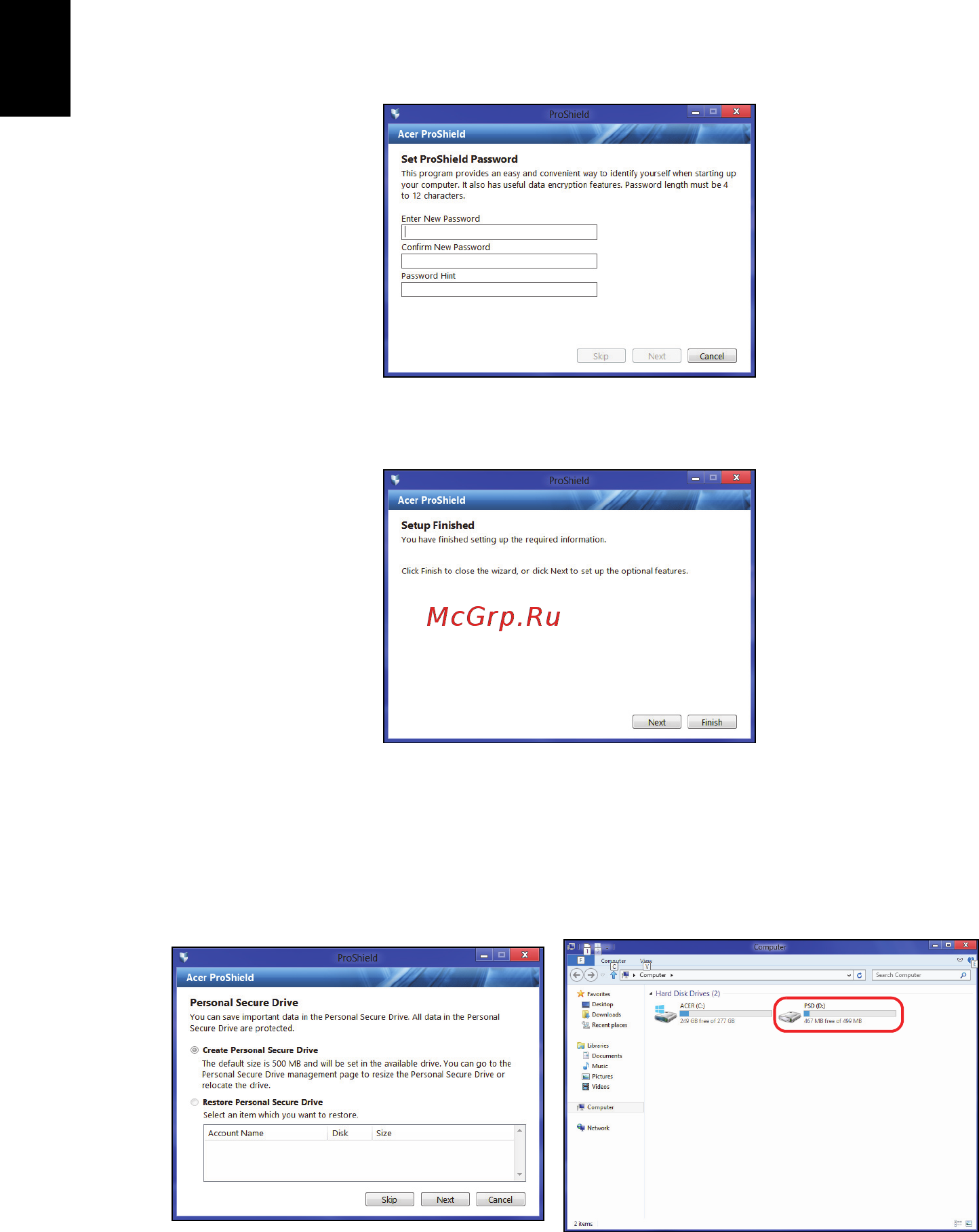 Acer TRAVELMATE P253-MG [26/2736] English
