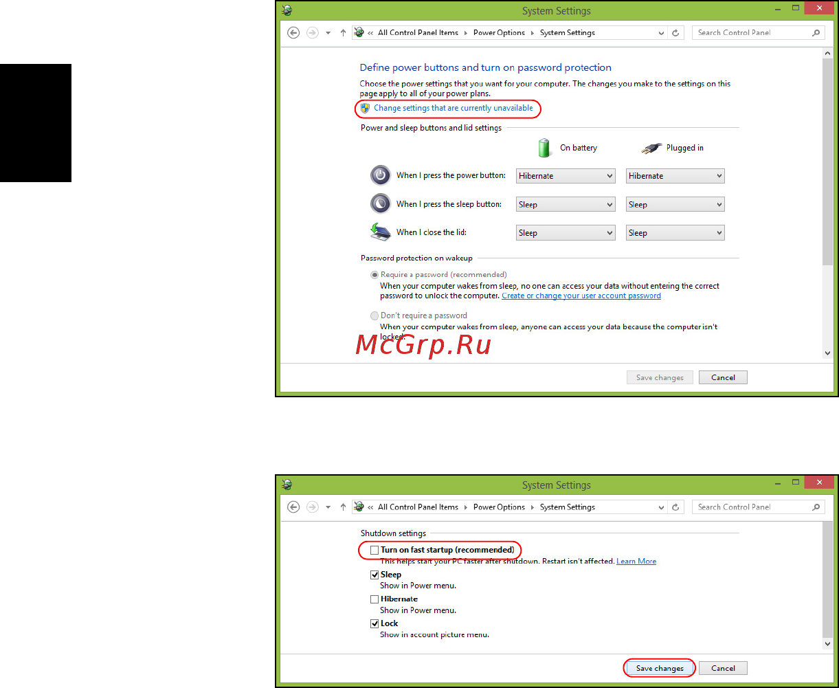 Acer TRAVELMATE P253-MG Инструкция по эксплуатации онлайн [2698/2736] 97788