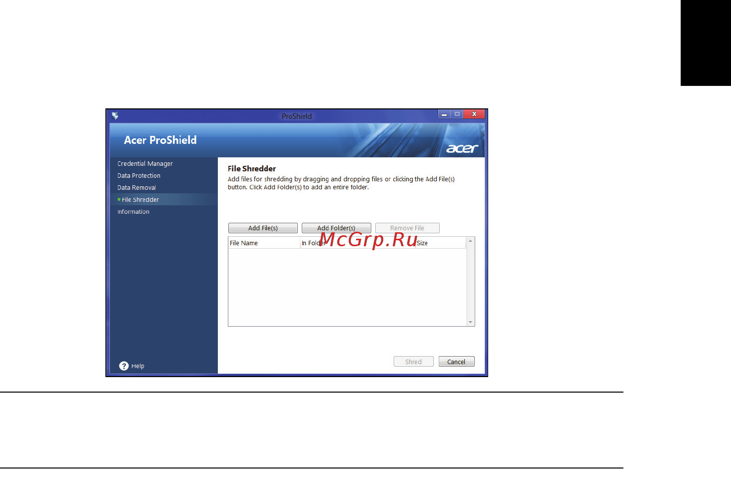 Acer TRAVELMATE P253-MG [29/2736] English