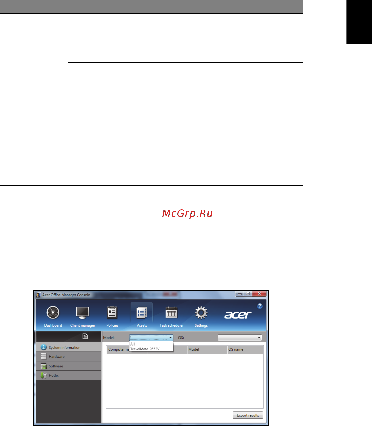 Acer TRAVELMATE P253-MG [33/2736] English