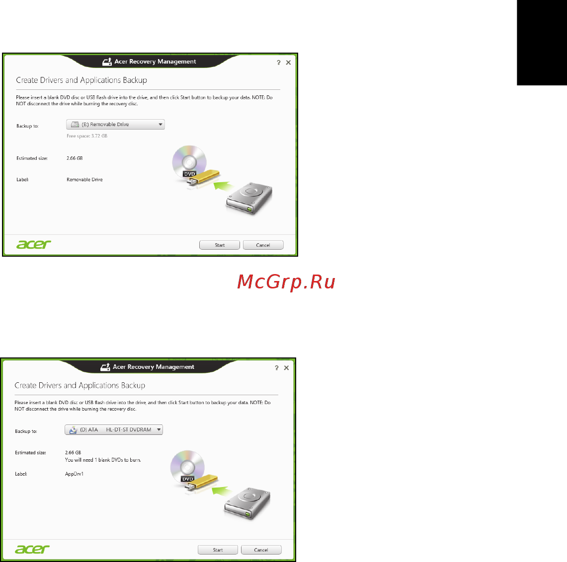 Acer TRAVELMATE P253-MG [39/2736] English