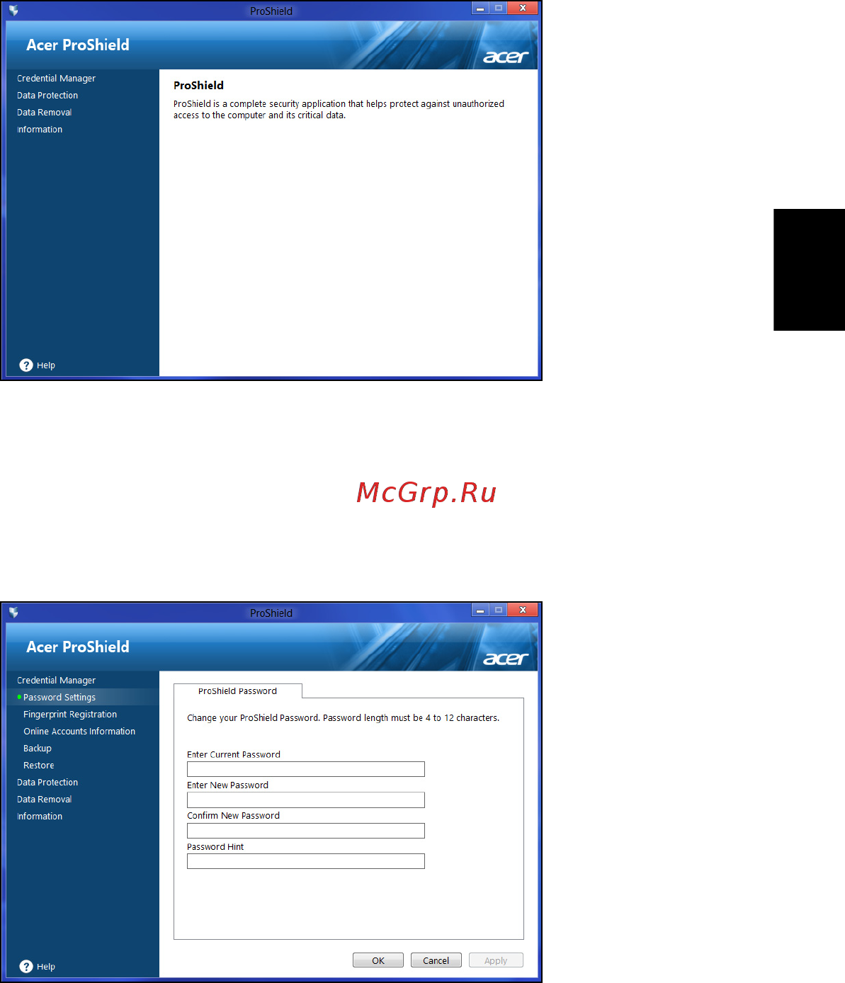 Acer TRAVELMATE P253-MG [589/2736] Referentiebeheer
