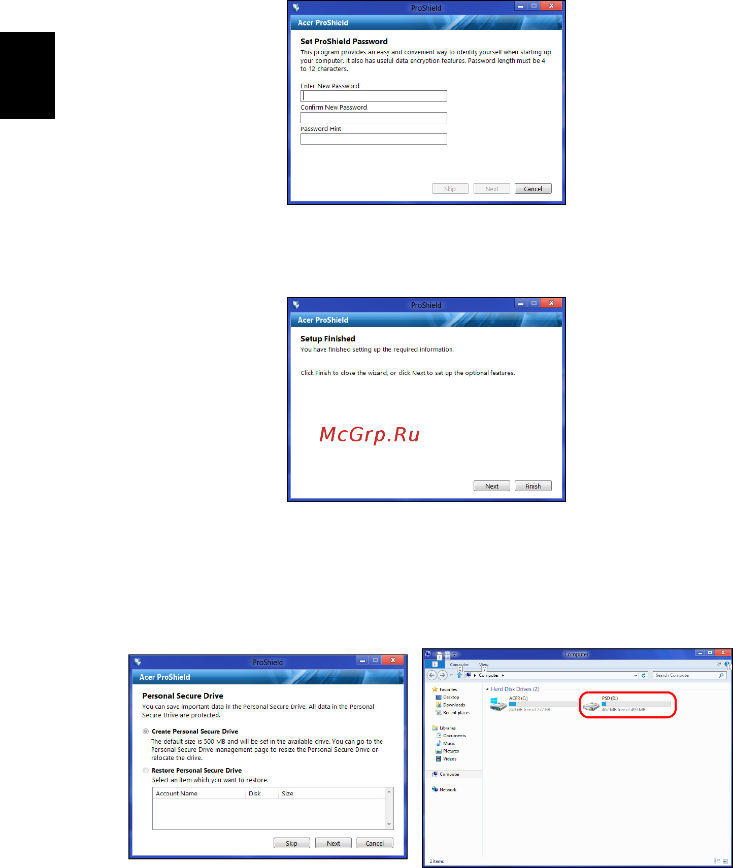Acer TRAVELMATE P253-MG [858/2736] Personligt skyddad drivrutin