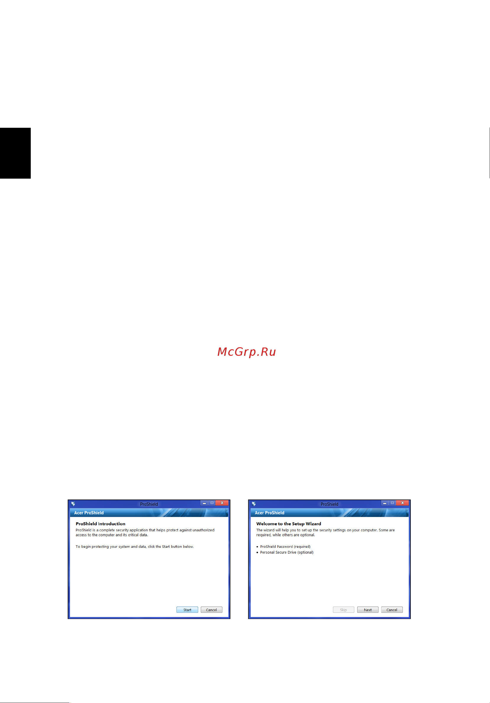 Acer TRAVELMATE P253-E [1136/2736] Acer proshield tylko w wybranych modelach