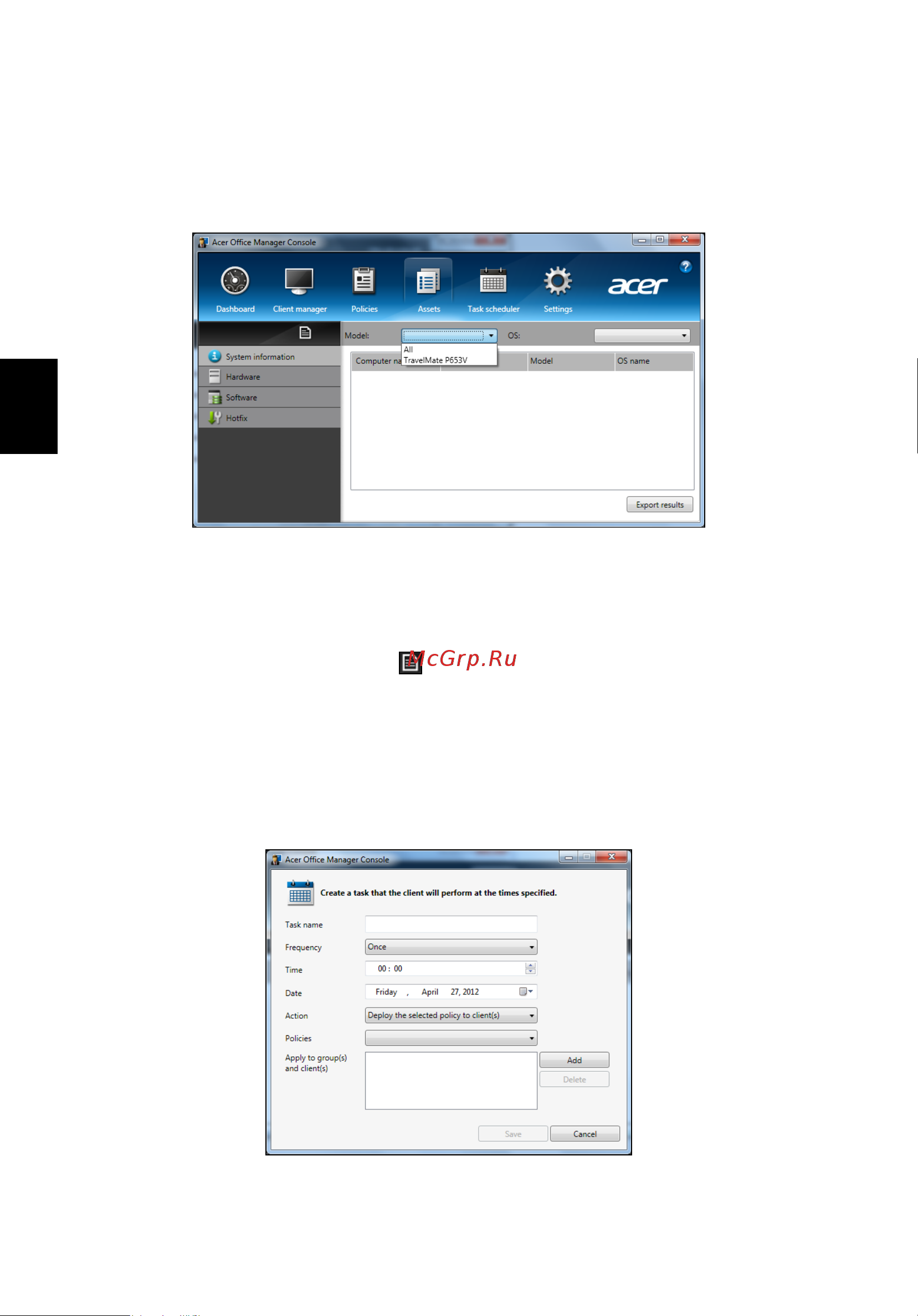 Acer TRAVELMATE P253-E [1602/2736] Oprema