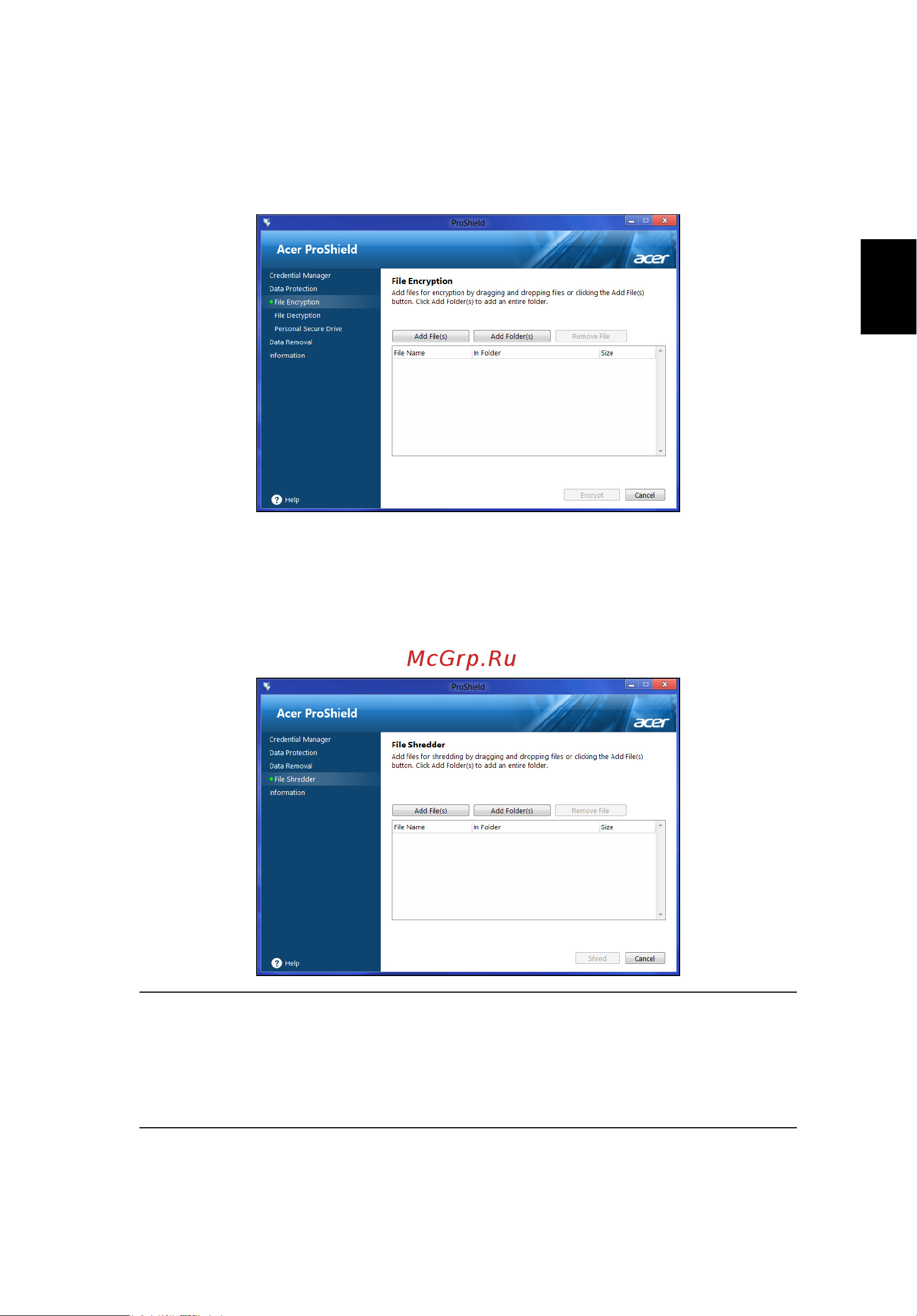 Acer TRAVELMATE P253-E [215/2736] Datenlöschung