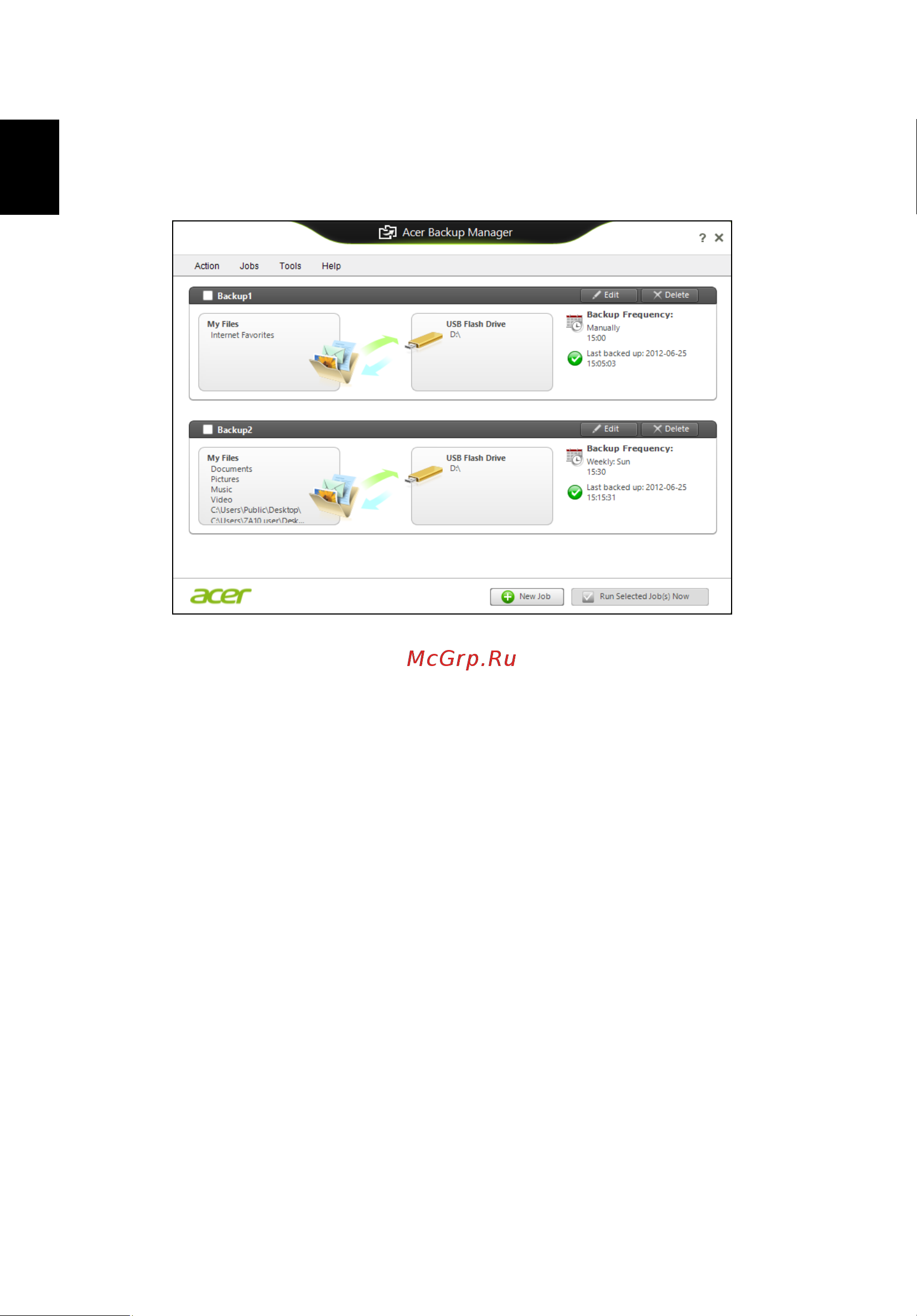 Acer TRAVELMATE P253-E Инструкция по эксплуатации онлайн [2174/2736] 97790