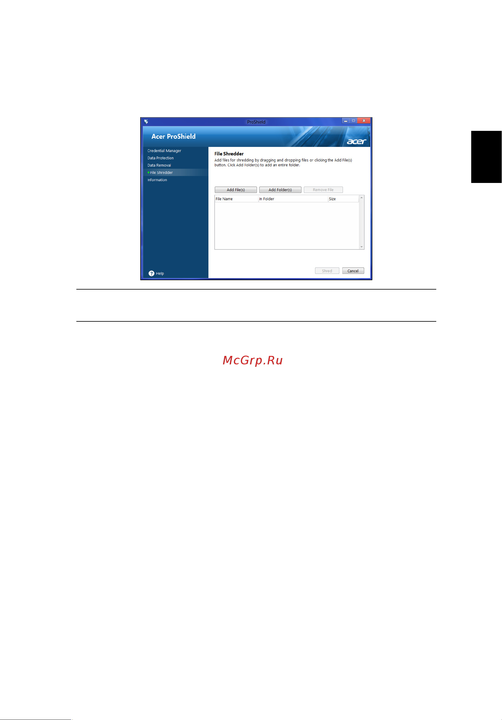 Acer TRAVELMATE P253-E [2419/2736] 資料移除