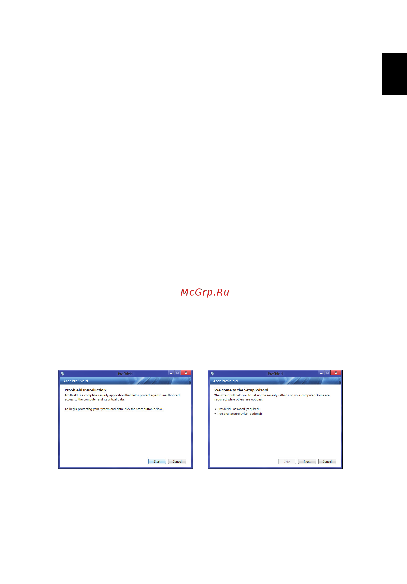 Acer TRAVELMATE P253-E [25/2736] Acer proshield