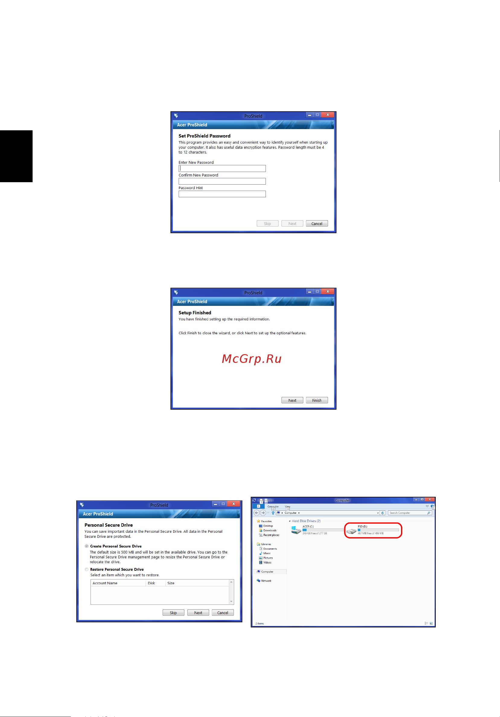 Acer TRAVELMATE P253-E [858/2736] Personligt skyddad drivrutin