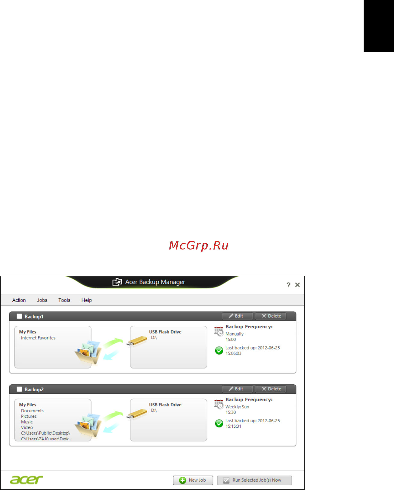 Acer TRAVELMATE P243-MG Инструкция по эксплуатации онлайн [1531/2742] 97794