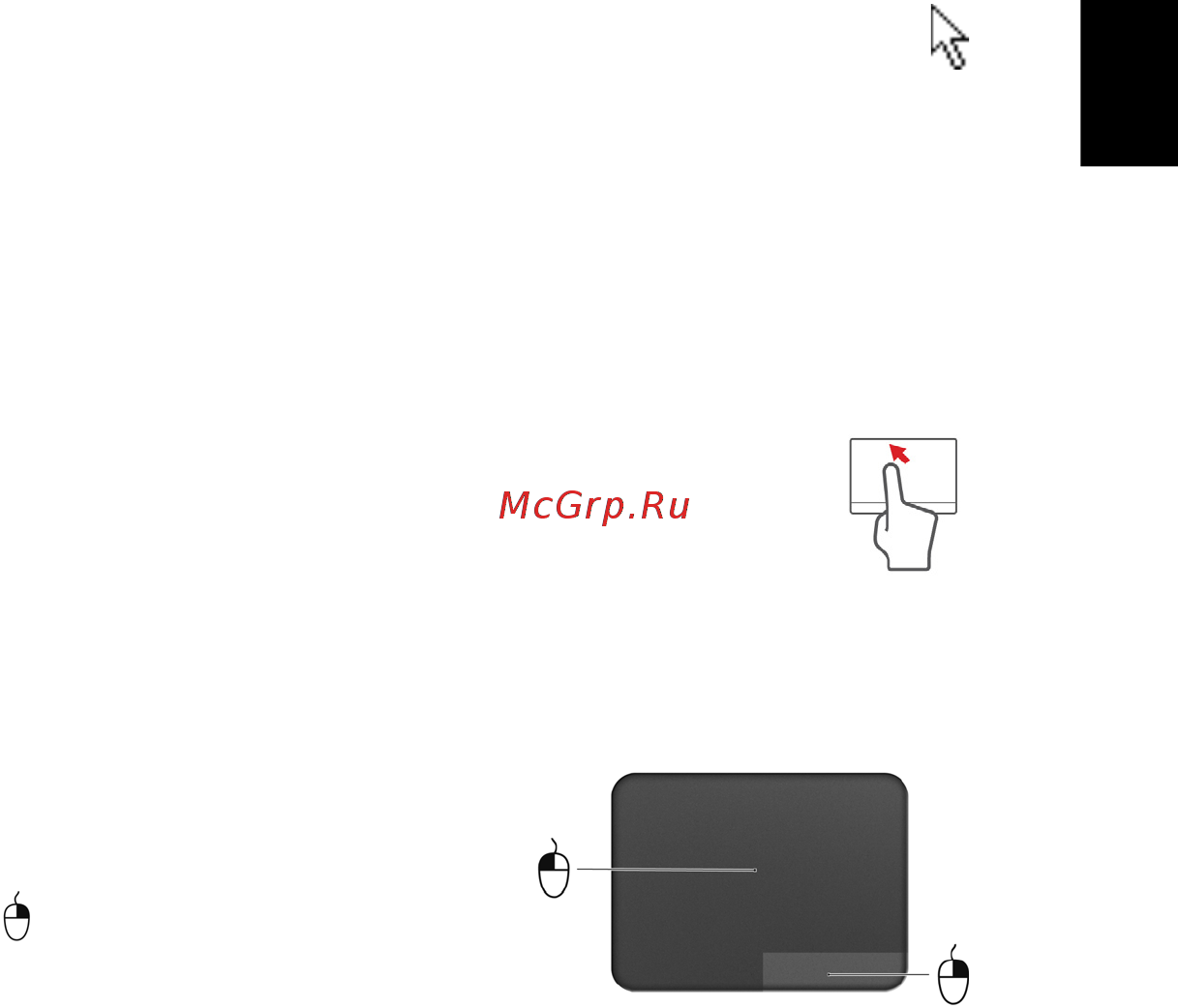 Acer TRAVELMATE B113-M [1031/2734] Сенсорная панель