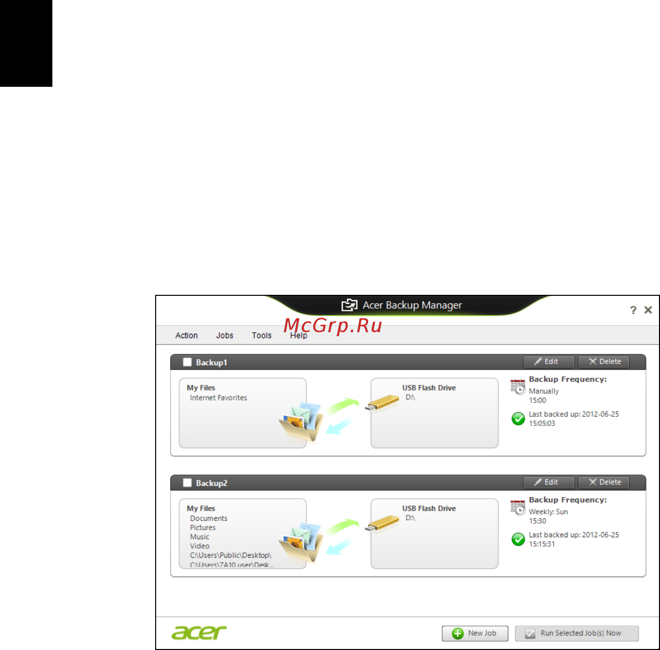 Acer TRAVELMATE B113-M [2356/2734] 한 국 어