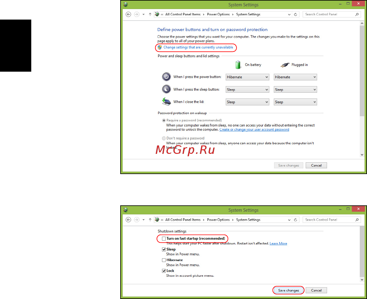 Acer TRAVELMATE B113-M Инструкция по эксплуатации онлайн [2604/2734] 97803