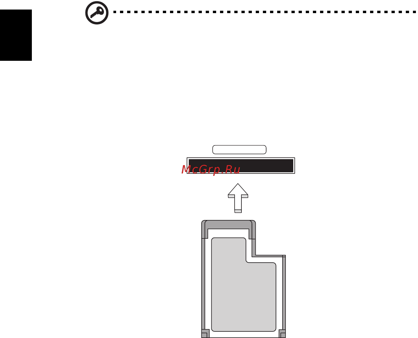 Acer TRAVELMATE 5742ZG [296/1876] Expresscard sólo en ciertos modelos