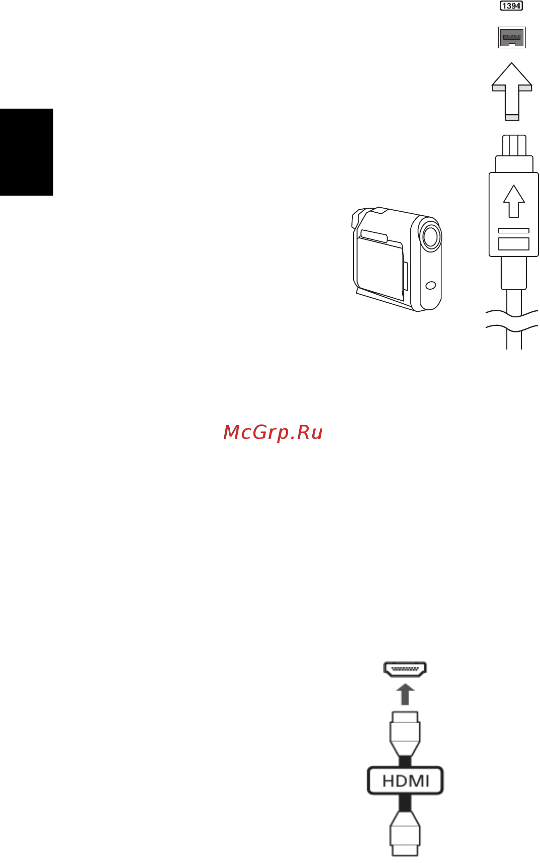 Acer TRAVELMATE 5742ZG [536/1876] High definition multimedia interface kun for udvalgte modeller