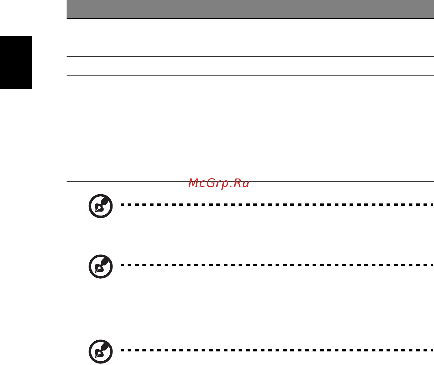 Acer TRAVELMATE 5742 [1048/1876] Osnove dodirne ploče s tipkama za dva klika