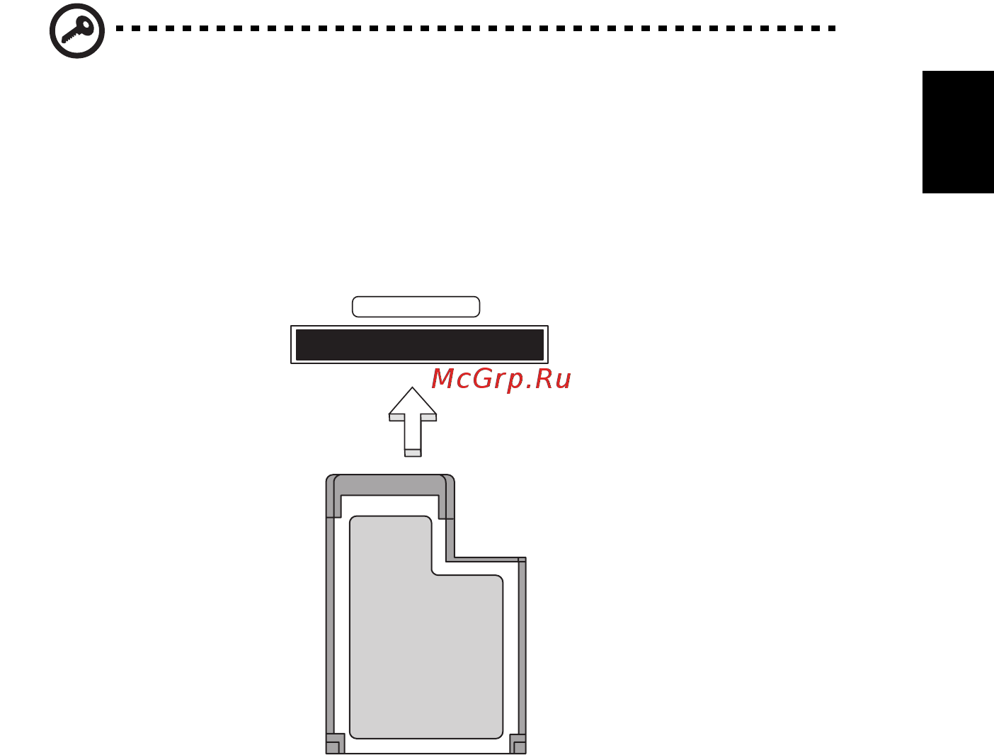 Acer TRAVELMATE 5742 [1073/1876] Expresscard samo za odredene modele