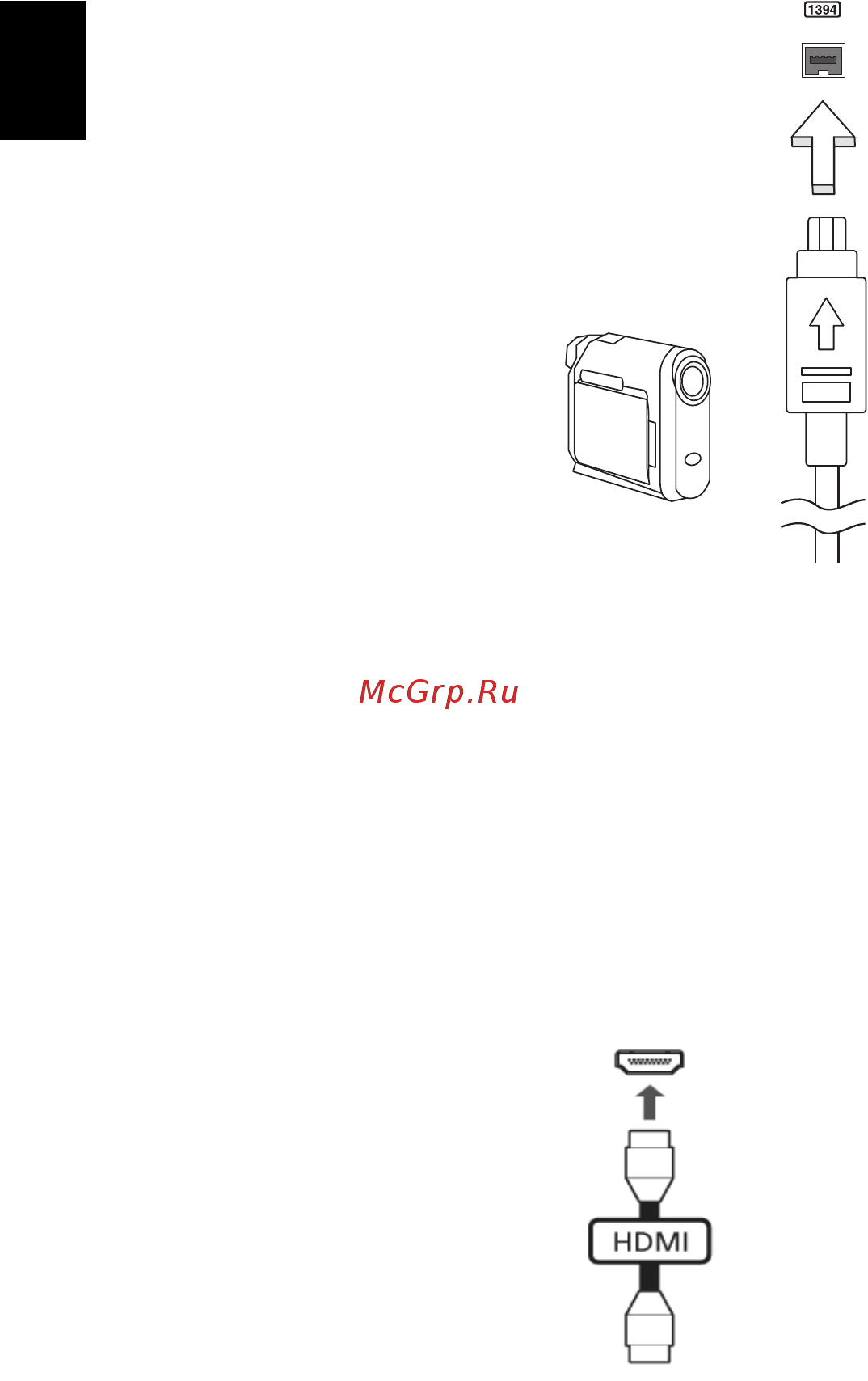 Acer TRAVELMATE 5742 [174/1876] Hdmi high definition multimedia interface nur für bestimmte modelle