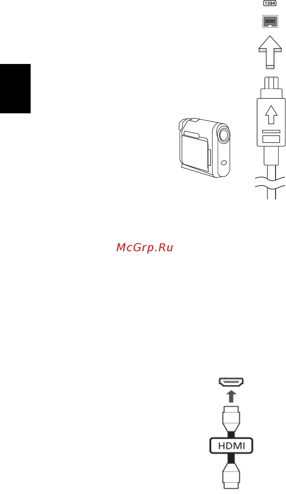 Acer TRAVELMATE 5742 [418/1876] High definition multimedia interface alleen voor bepaalde modellen