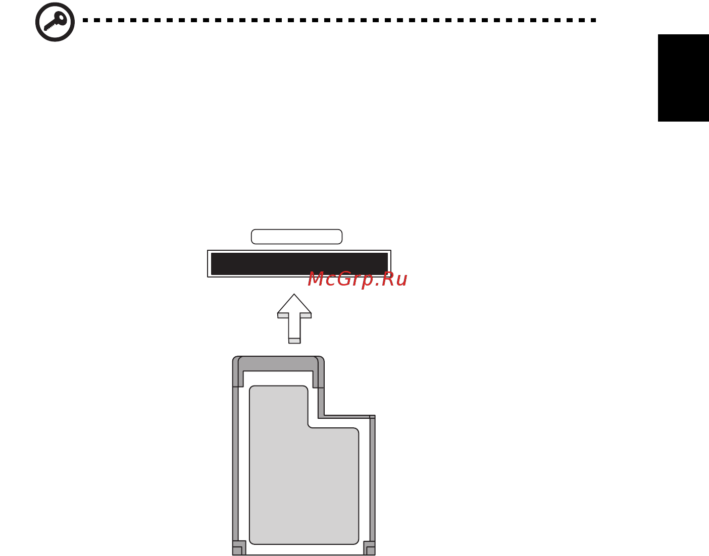 Acer TRAVELMATE 5742 [537/1876] Expresscard kun for udvalgte modeller