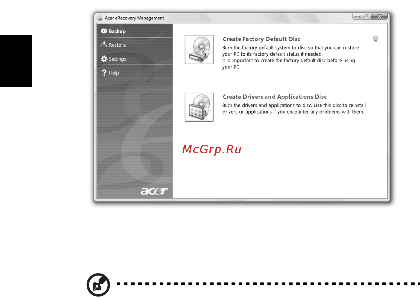 Acer TRAVELMATE 5742 [638/1876] Polta varmistuslevy