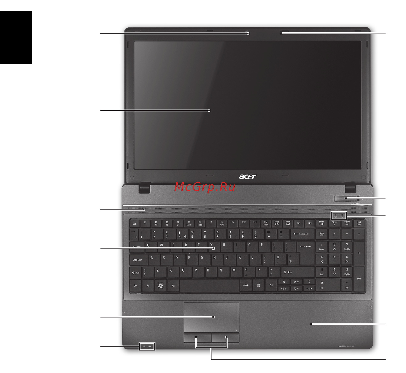 Acer TRAVELMATE 5740Z [228/314] Ekskursija po jusl acer nesiojam ji kompiuteri