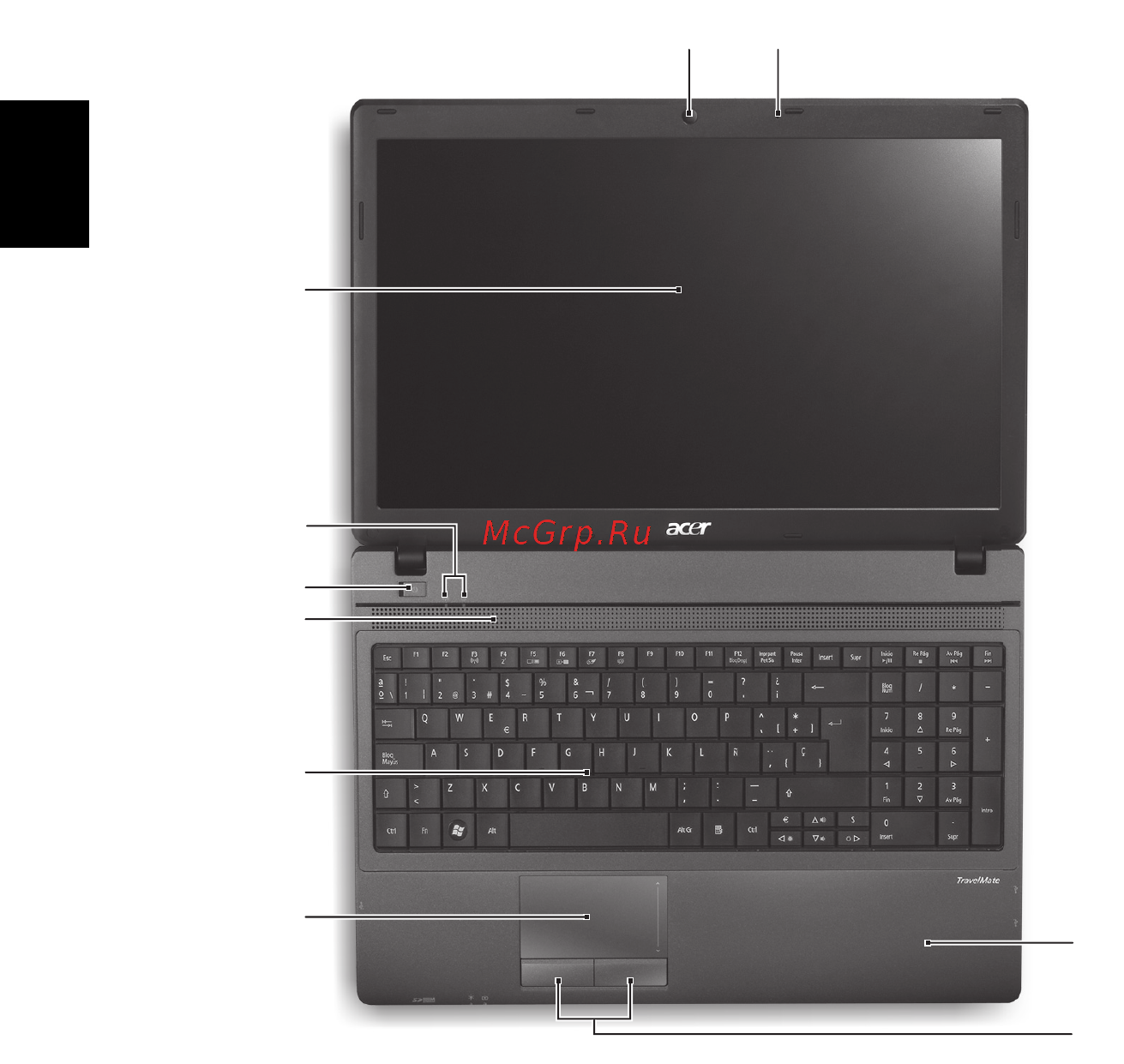 Acer TRAVELMATE 5735Z [138/313] Ismerkedjen meg ûj acergépével