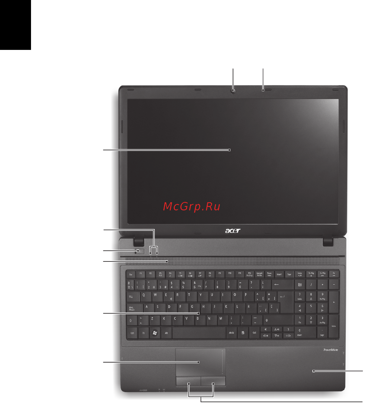 Acer TRAVELMATE 5735Z [58/313] Visita guiada ao seu computador portátil acer