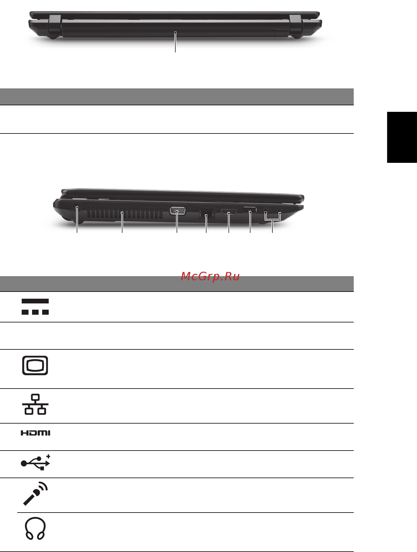 Acer TRAVELMATE 5735Z [71/313] 2 3 4 5 6 7