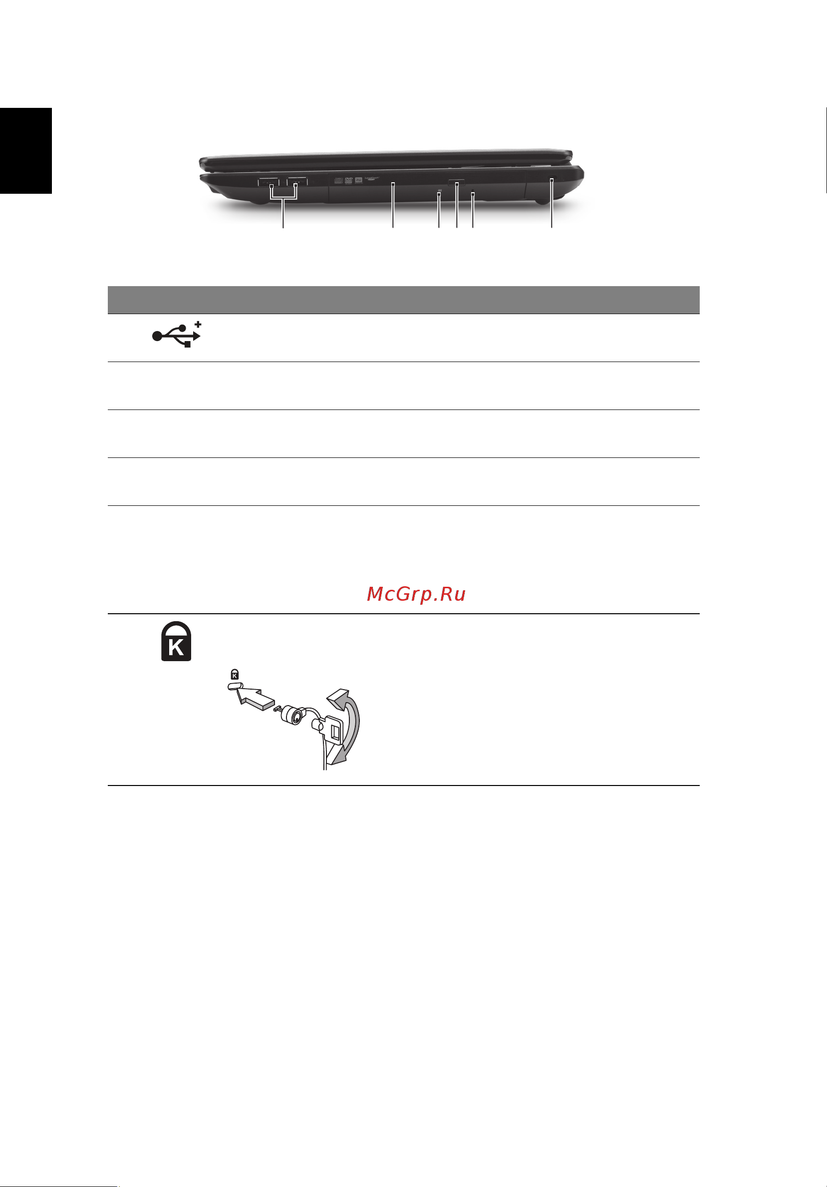 Acer TRAVELMATE 5735G [10/313] English