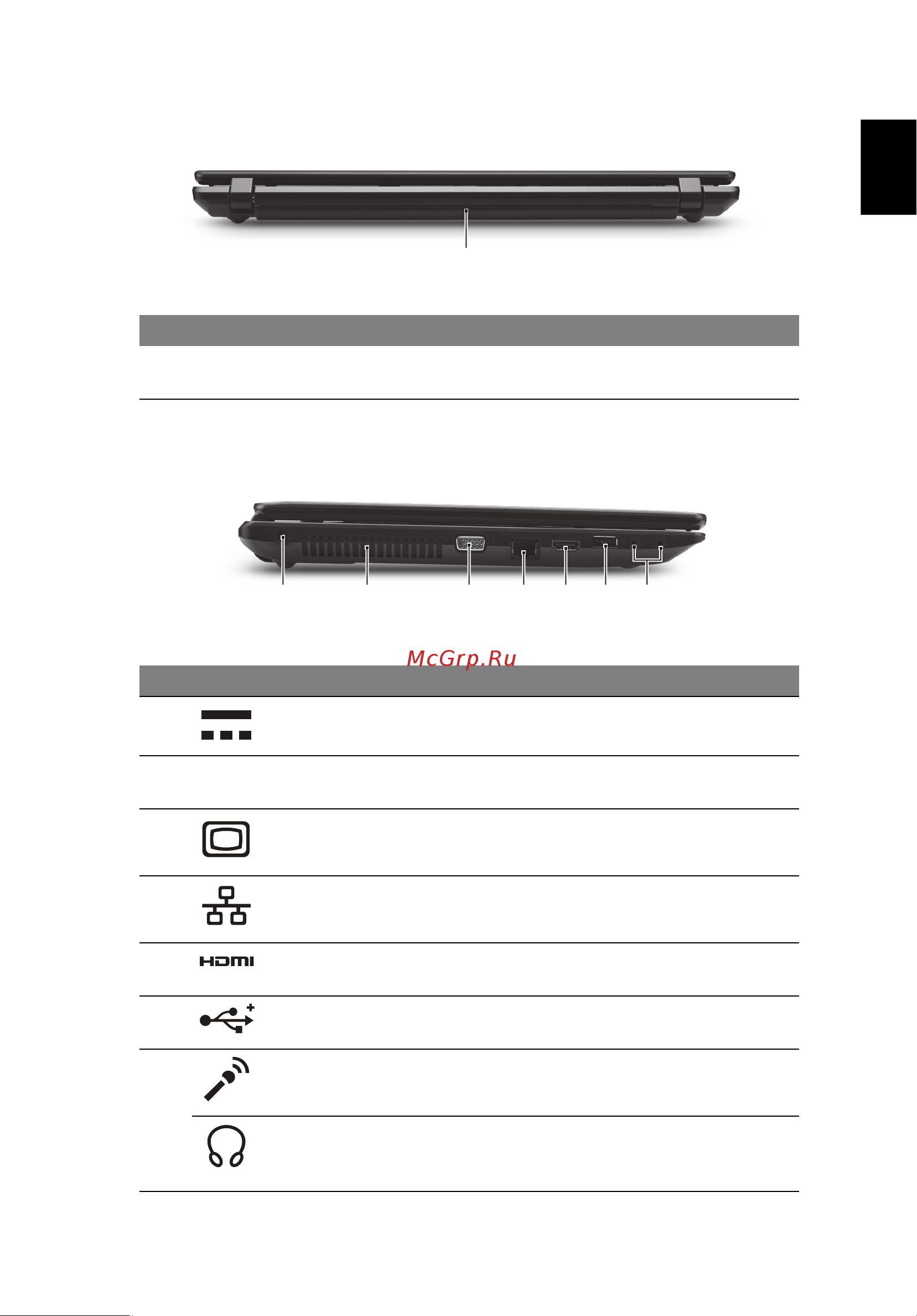 Acer TRAVELMATE 5735G [9/313] 2 3 4 5 6 7