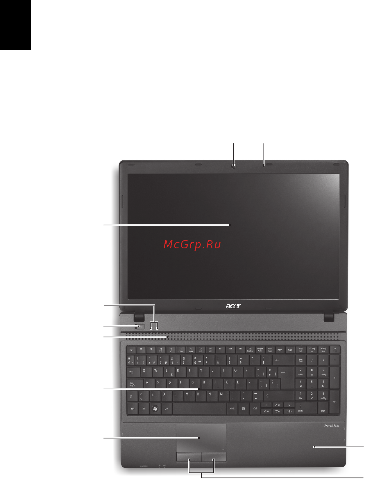 Acer TRAVELMATE 5735 [238/313] Opr toú иттолоуютг acer