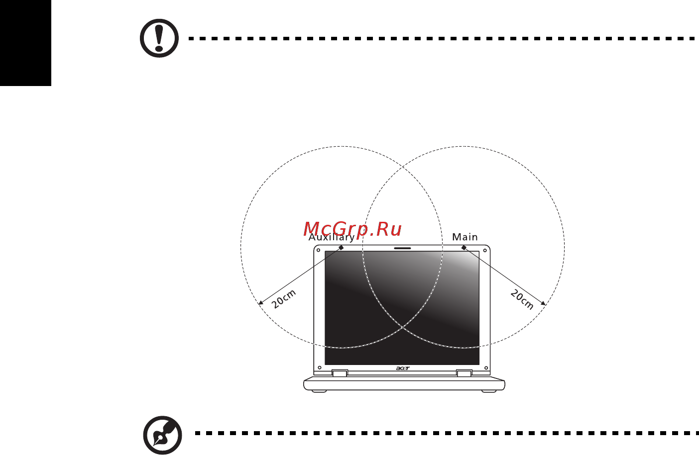 Acer TRAVELMATE 5542G [1086/1876] Fcc ov sigurnosni zahtjev glede radiofrekvencija
