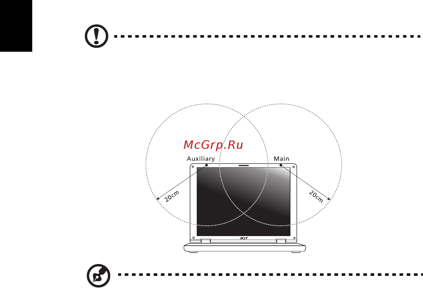 Acer TRAVELMATE 5542G [430/1876] De fcc rf veiligheidseis