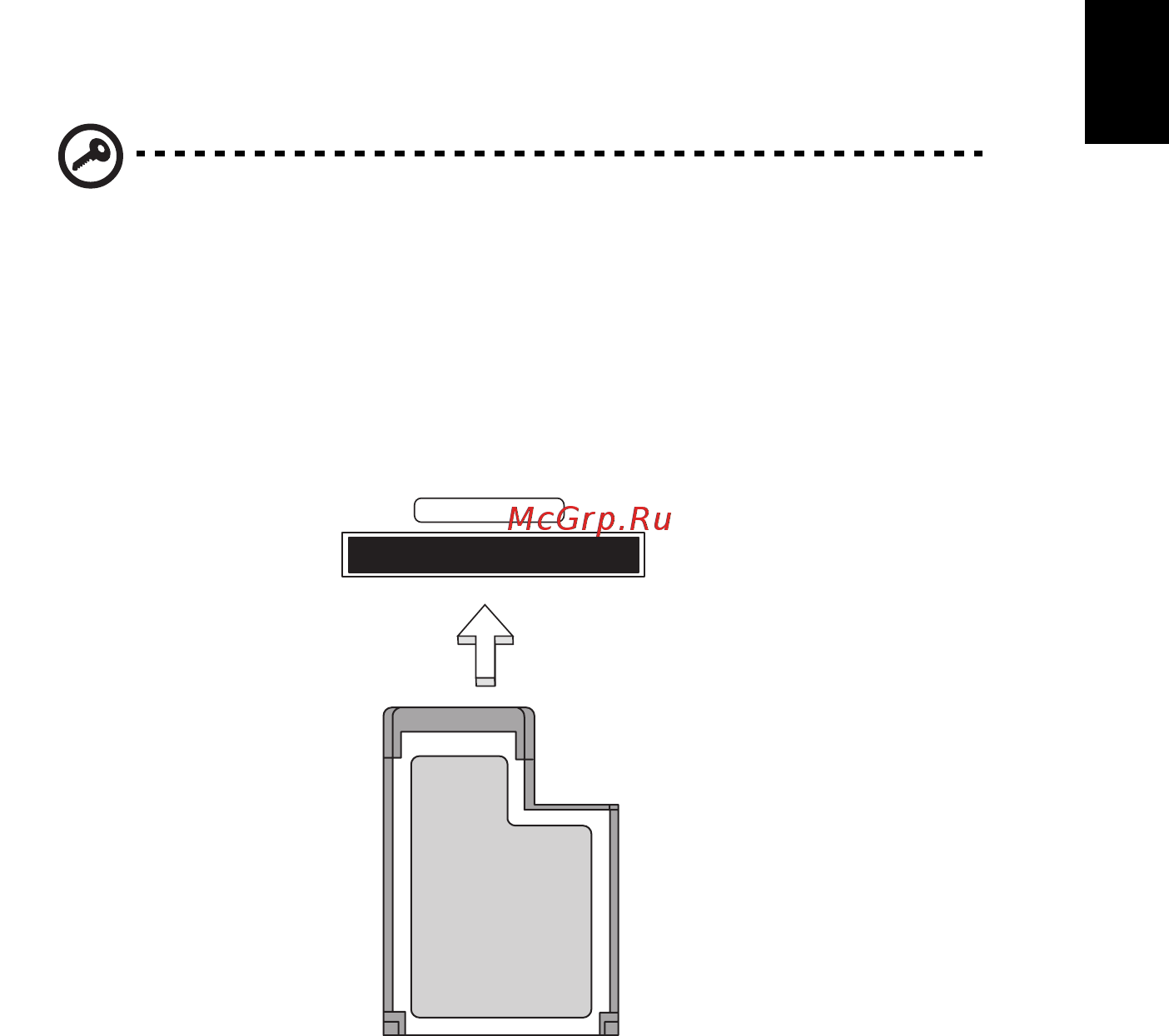 Acer TRAVELMATE 5542G [479/1876] Expresscard bare for visse modeller