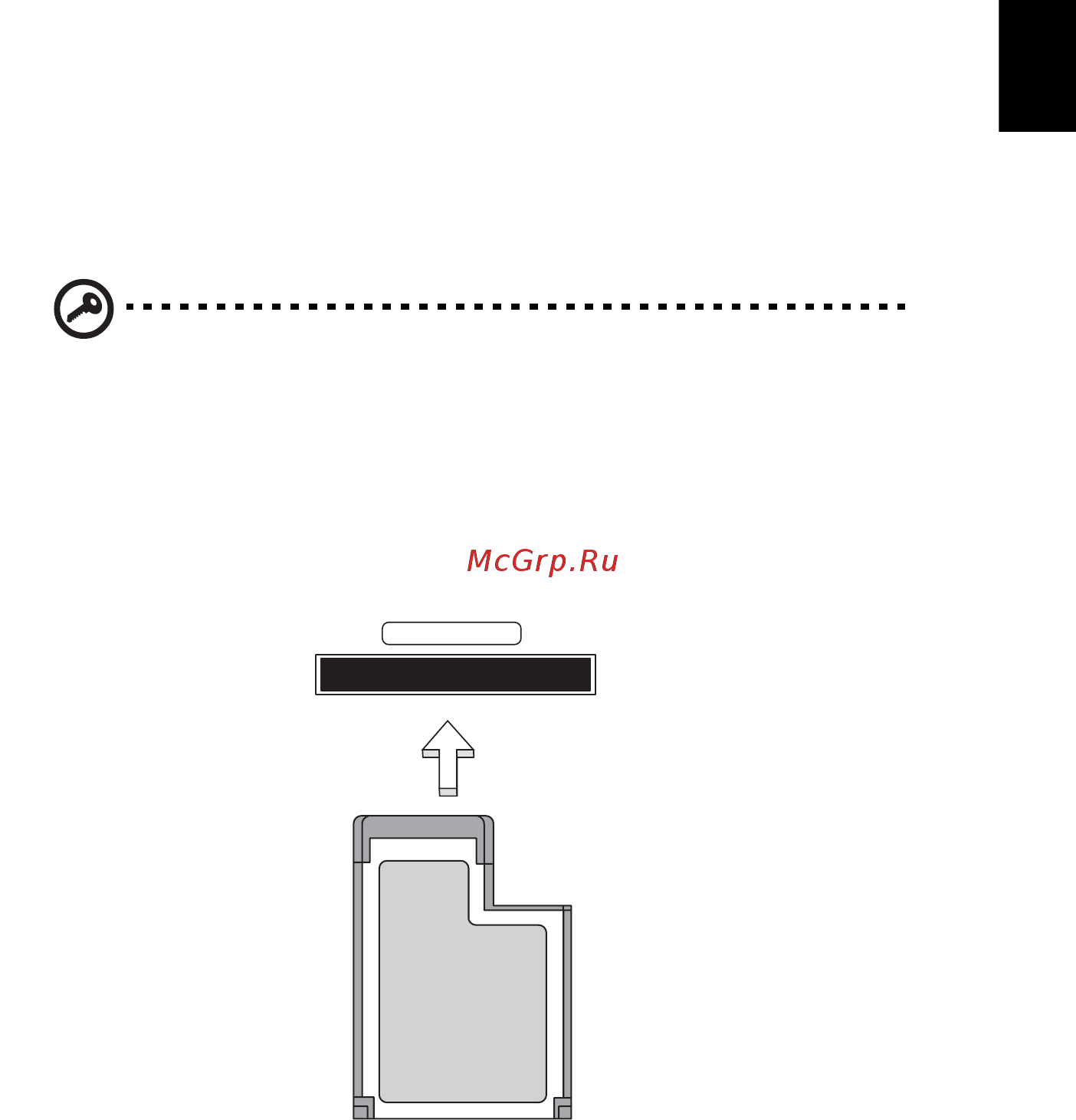 Acer TRAVELMATE 5542G [49/1876] Expresscard only for certain models