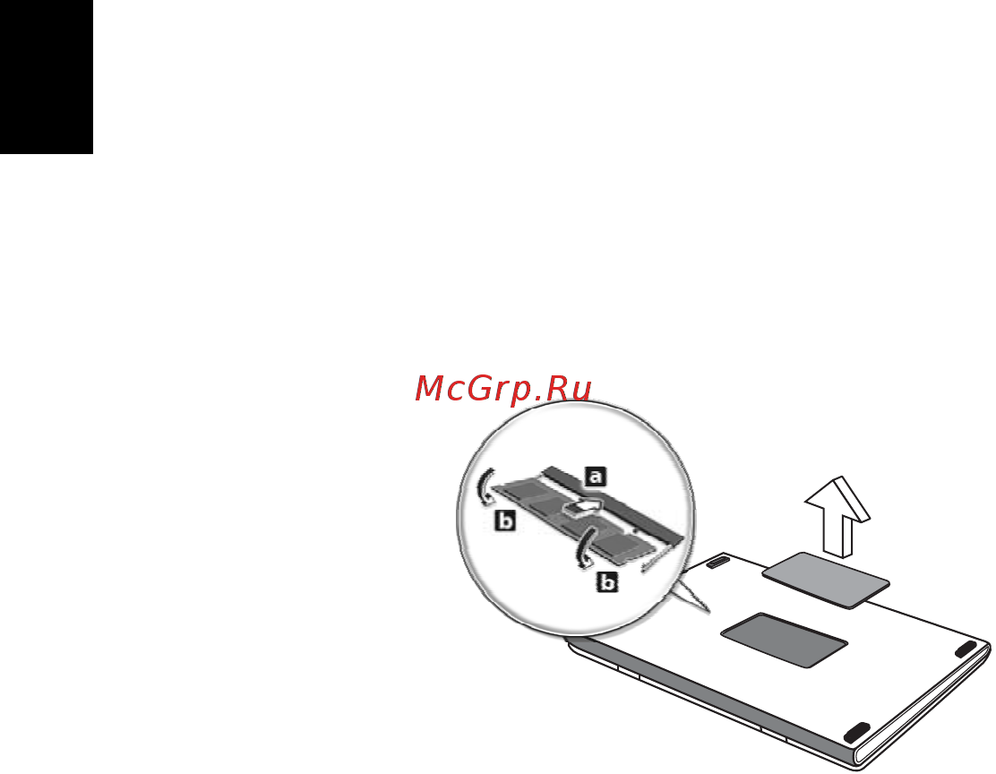 Acer TRAVELMATE 5542G [50/1876] Installing memory