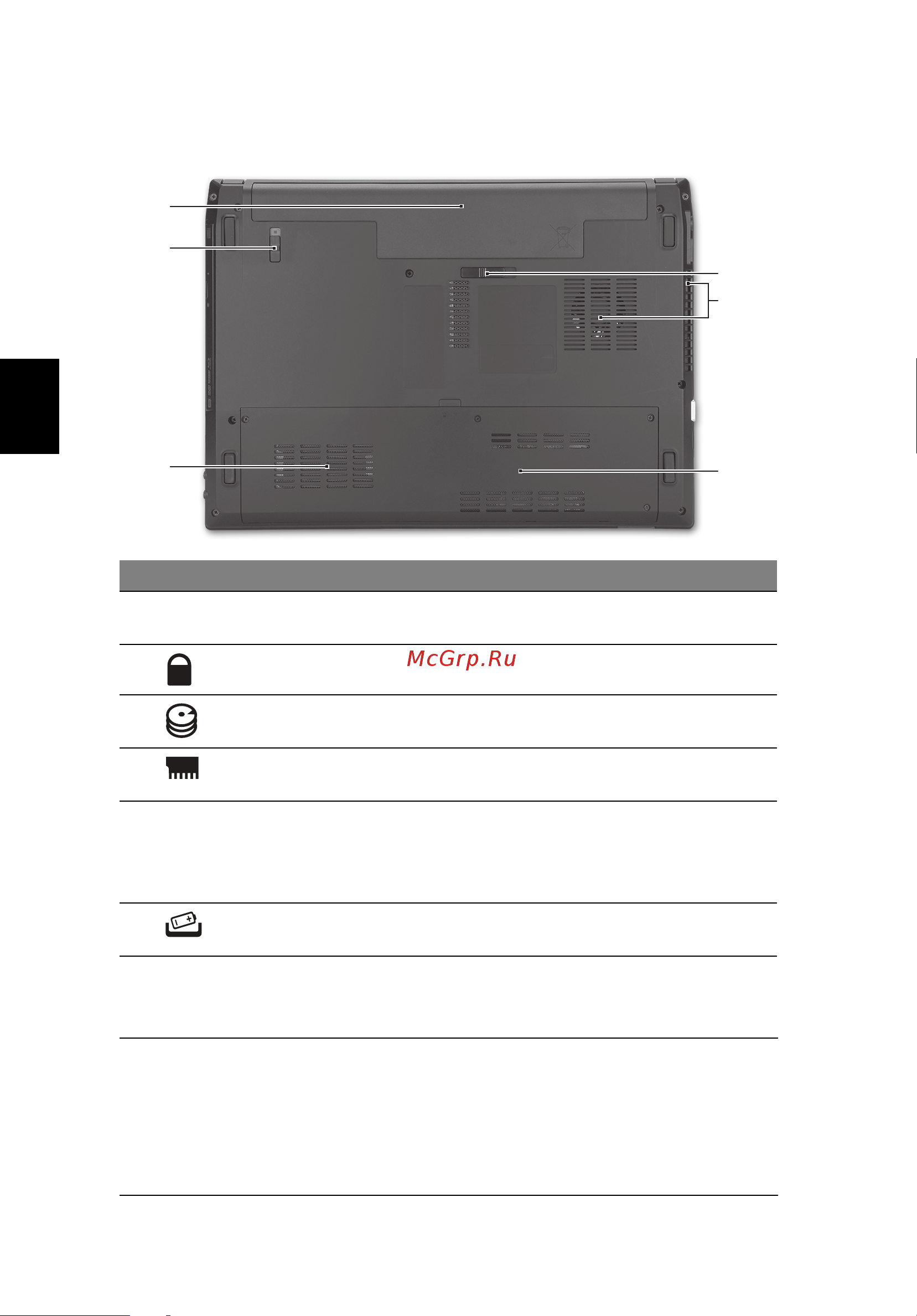 Acer TRAVELMATE 4740 [42/316] Vista base
