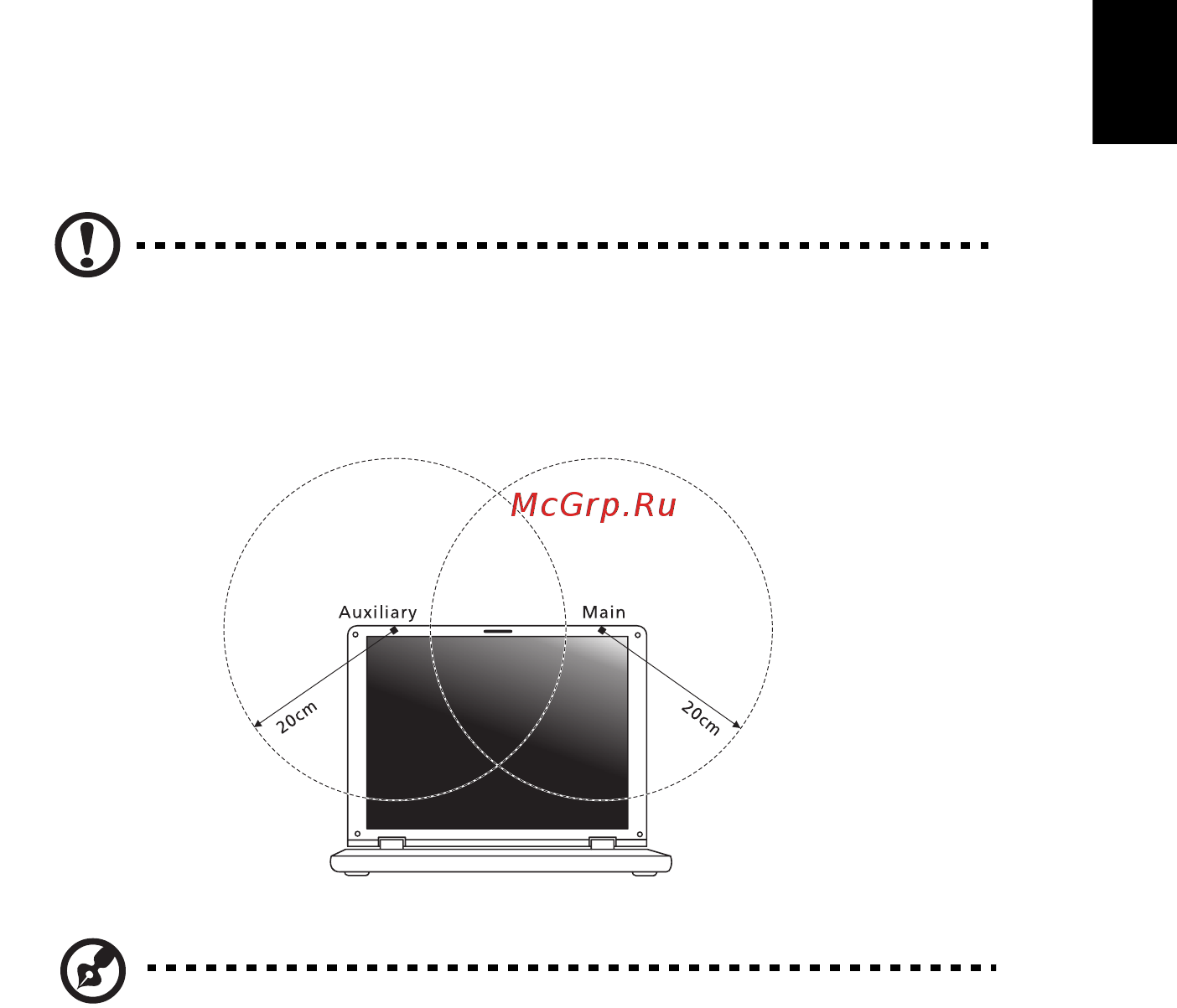 Acer ASPIRE EC-471G [1257/2484] Požadavek bezpečnosti pro rádiové frekvence dle fcc