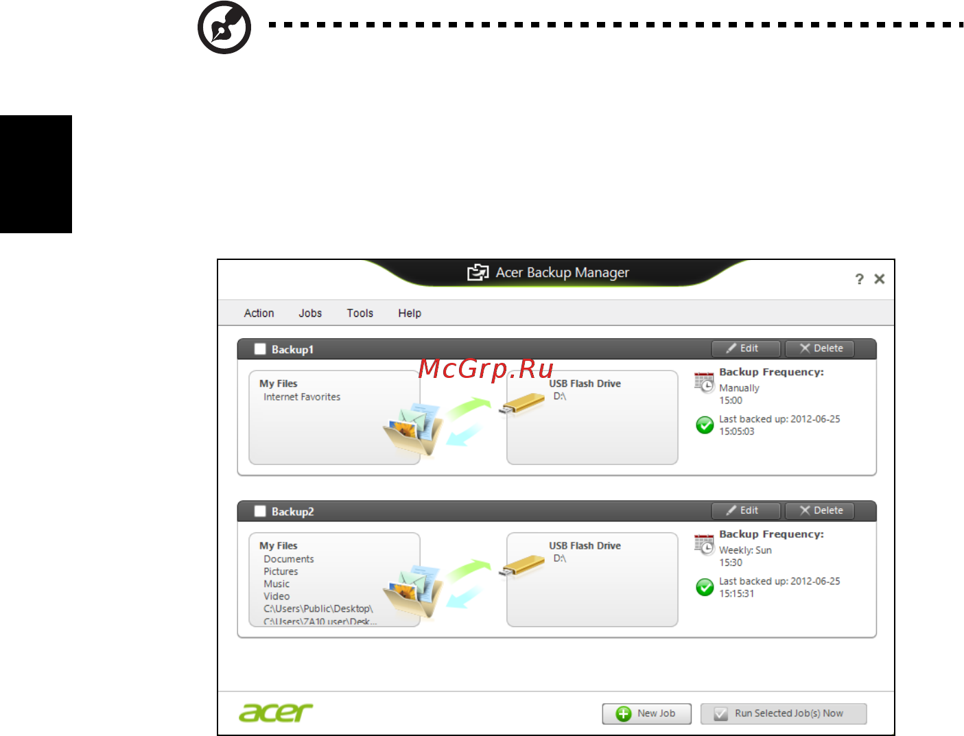 Acer ASPIRE EC-471G Инструкция по эксплуатации онлайн [1298/2484] 98361