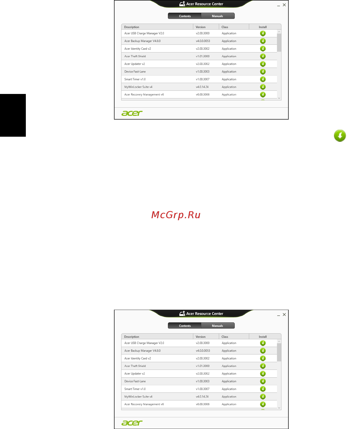 Acer ASPIRE EC-471G Инструкция по эксплуатации онлайн [1622/2484] 98361