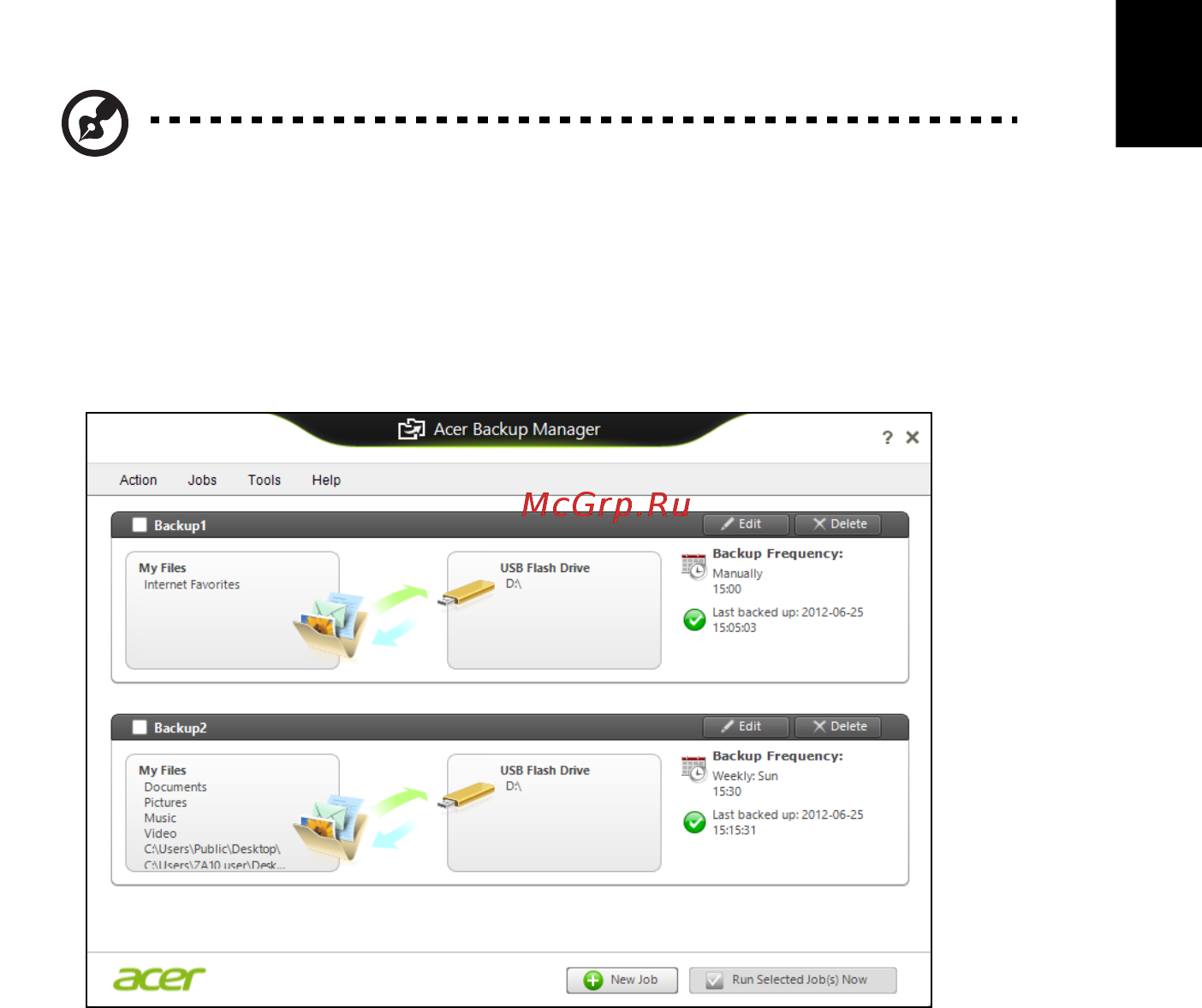 Acer ASPIRE EC-471G Инструкция по эксплуатации онлайн [1877/2484] 98361