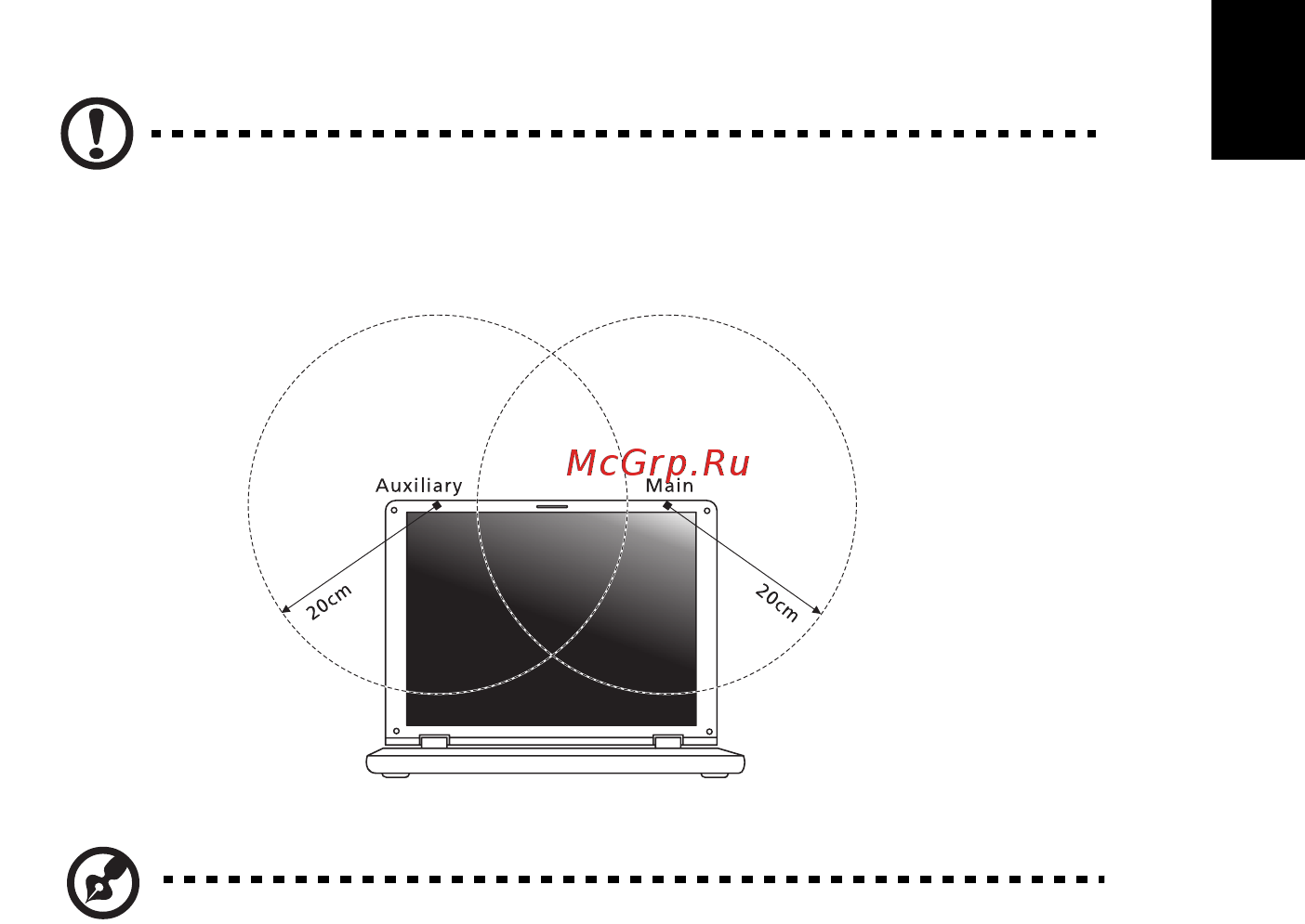 Acer ASPIRE EC-471G [2245/2484] Fcc 無線電頻率安全要求
